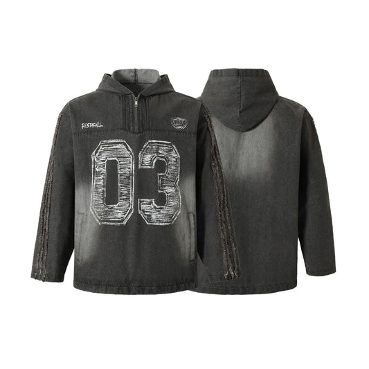 Sudadera Abrigo Street Art Destrucción Americana