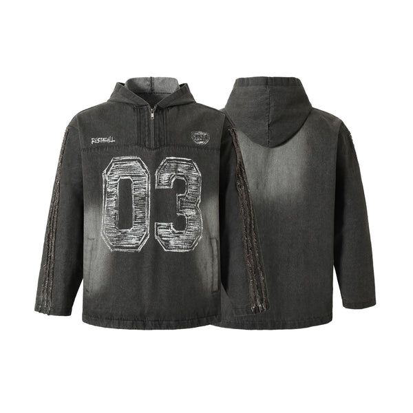 Sudadera Abrigo Street Art Destrucción Americana