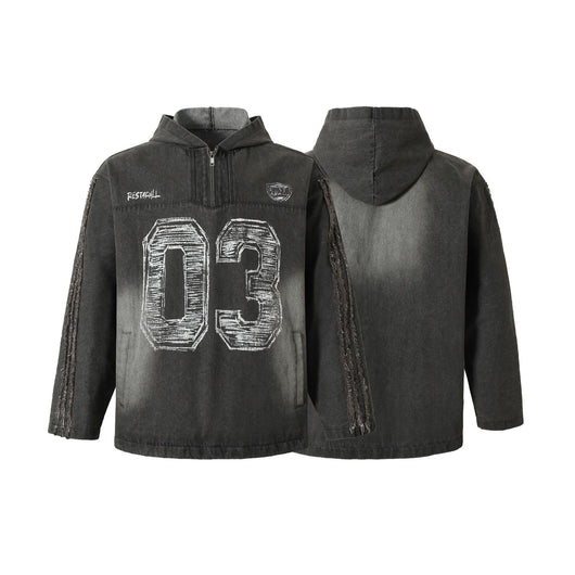Sudadera Abrigo Street Art Destrucción Americana