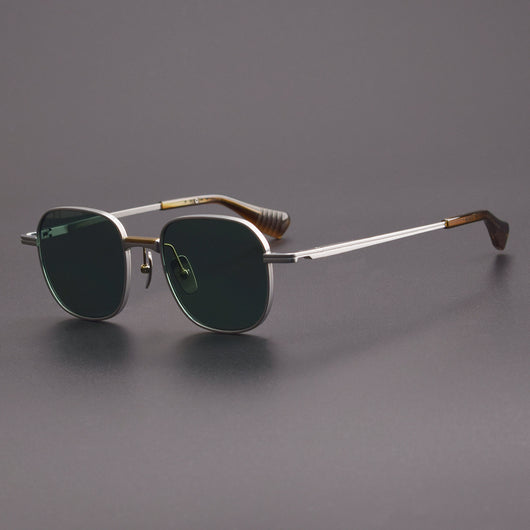 Gafas Ópticas Vintage Titanio Puro con Protección Luz Azul - Image 9