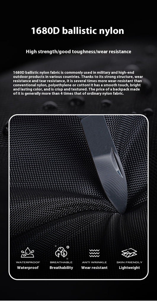 Mochila Impermeable para Negocios - Diseño Profesional para Hombre - Image 12