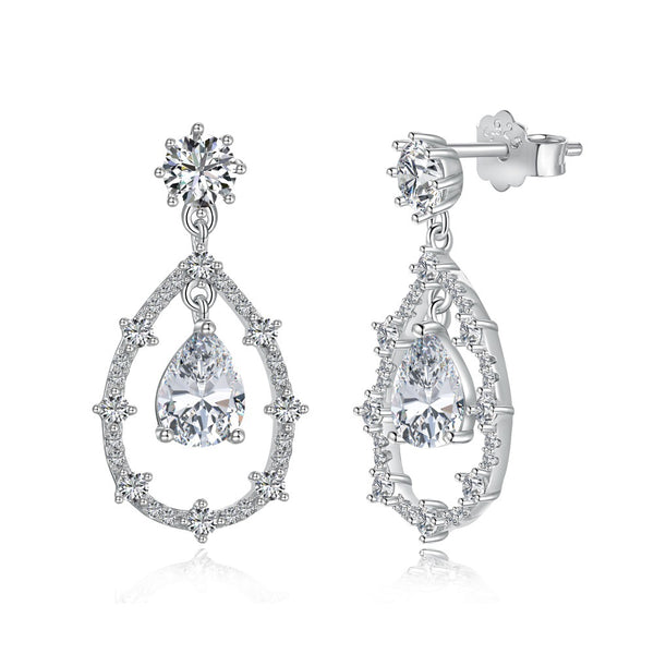 Aretes de Plata Esterlina 925 para Boda - Image 4