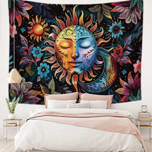 Tapiz Decorativo Sol y Luna