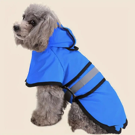 Poncho Impermeable Reflectante para Perros Grandes - Abrigo de Lluvia Golden Retriever - Image 9