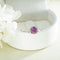 Moissanite Women's Diamond Ring Four Colors Rosado Diamond No 9