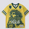 Playera Retro Vintage Malla Poliéster Estilo Americano