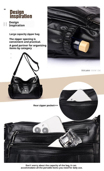 Bolso Bandolera de Gran Capacidad con Múltiples Compartimentos - Image 22