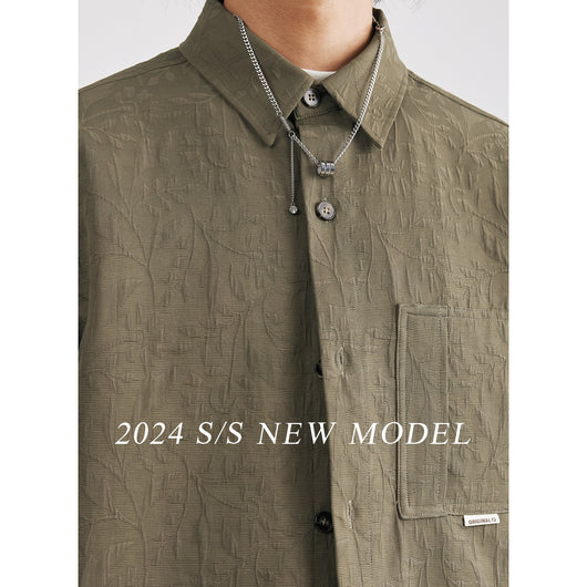 Camisa Abrigo Manga Larga para Hombre - Image 3