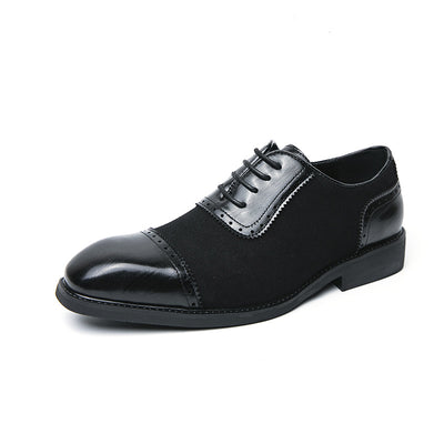 Zapatos de Negocios Cuero Premium con Suela Elevada y Punta Redonda - Image 6