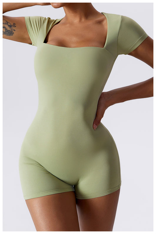 Enterizo Deportivo Ajustado de Secado Rápido para Yoga y Fitness Mujer - Image 10