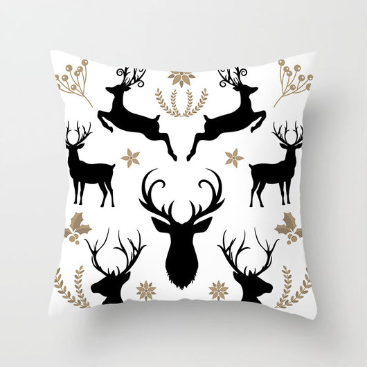 Funda de Cojín de Santa Claus para Decoración Suave del Hogar - Image 2