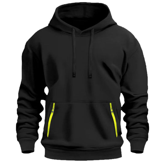 Sudadera con Capucha Forrada en Fleece para Hombre - Otoño Invierno - Image 2