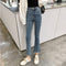Jeans Acampanados de Celebridad para Mujer - Pantalones Vaqueros Pierna Ancha Tendencia
