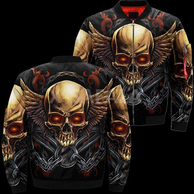 Sudadera con Capucha y Bolsillo Estampado Calavera - Image 5