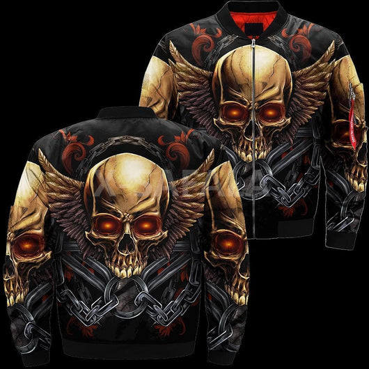 Sudadera con Capucha y Bolsillo Estampado Calavera - Image 5