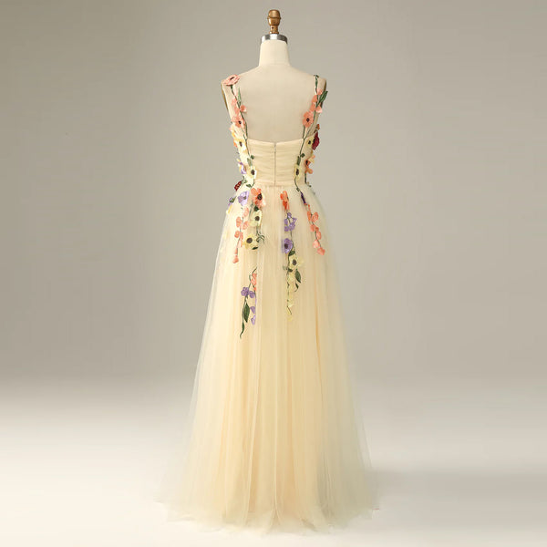 Vestido de Banquete con Cinturón Exclusivo
