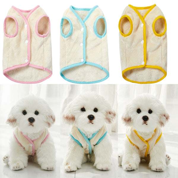 Chaleco de Franela Suave para Perros