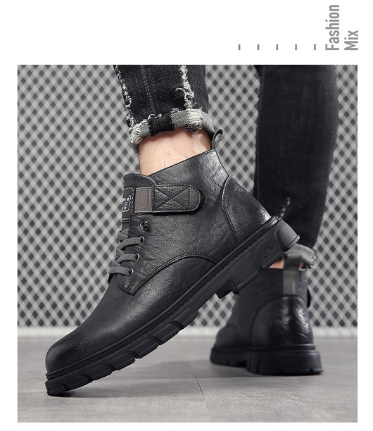 Botas Altas de Algodón con Forro Térmico y Suela Antideslizante - Image 23