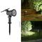 Nueva Luz Solar LED Blanca De 9LED
