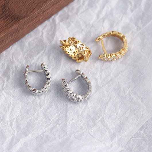 Aretes de Plata Fina Lujo Europeo para Mujer - Image 4