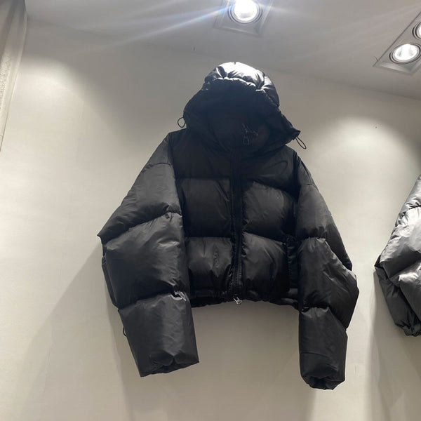 Chaqueta Corta Acolchada de Pato 90% Blanca - Abrigo Tipo Pan