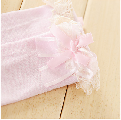 Calcetines Altos Princesa con Moño de Encaje Dulce - Image 14