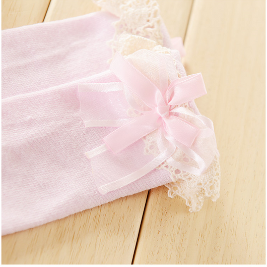 Calcetines Altos Princesa con Moño de Encaje Dulce - Image 14
