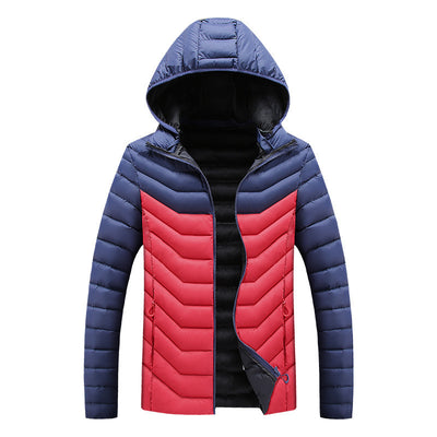 Chaqueta de Invierno Acolchada para Hombre - Corte Slim con Capucha - Image 5
