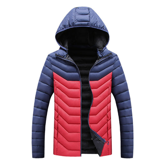 Chaqueta de Invierno Acolchada para Hombre - Corte Slim con Capucha - Image 5