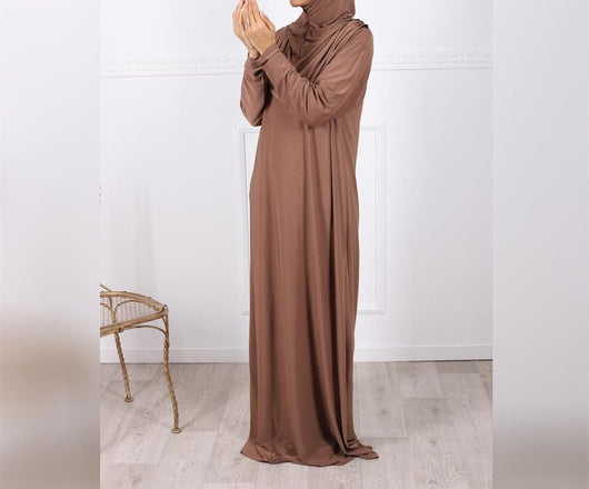 Bata Tipo Vestido con Capucha Talla Única - Image 12