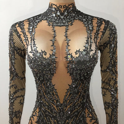 Conjunto de Ropa para Cantante de Nightclub - Atuendo de Presentación Profesional - Image 6