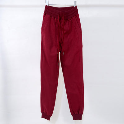 Pantalón Deportivo de Algodón Puro con Forro de Terciopelo y Ajuste en Tobillo - Image 4