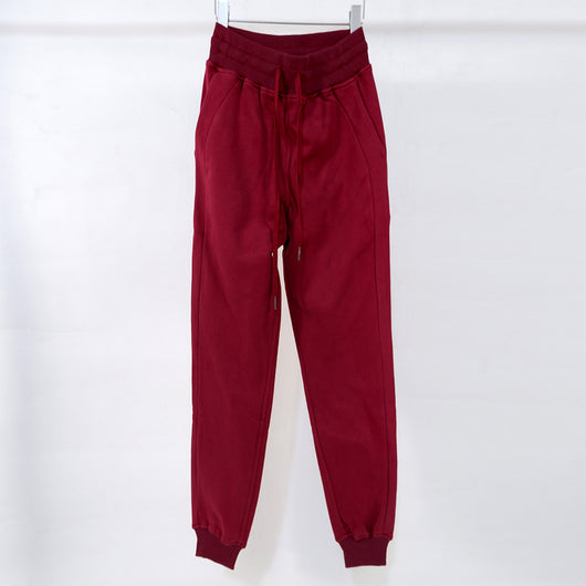 Pantalón Deportivo de Algodón Puro con Forro de Terciopelo y Ajuste en Tobillo - Image 4