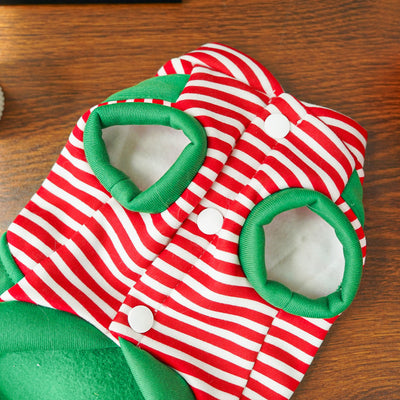 Abrigo Navideño para Mascotas - Suéter Reno con Bolsillo para Perros y Gatos - Image 25