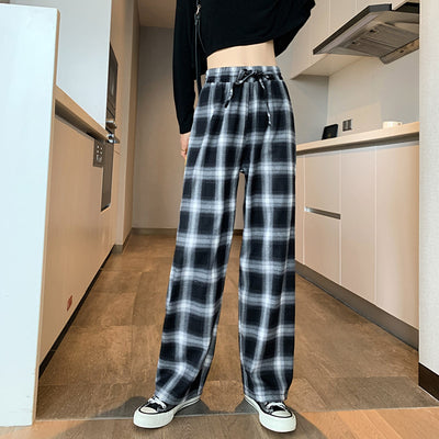 Pantalón Ancho de Cintura Alta con Corte Recto y Detalle Colgante - Image 19