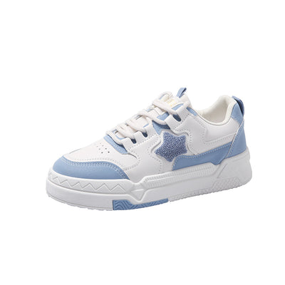 Zapatillas Casuales Coreanas para Mujer con Suela Gruesa - Estilo Skate Versátil - Image 4