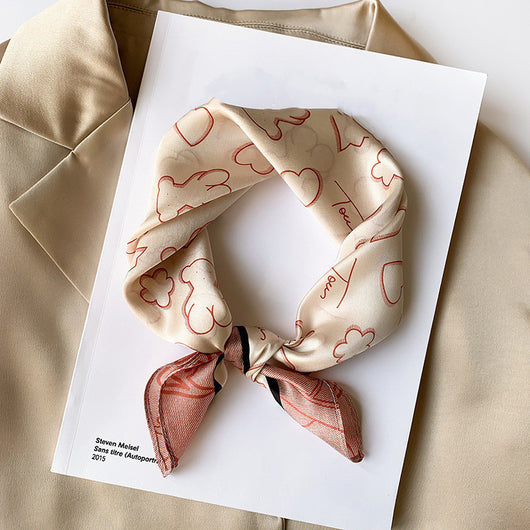 Pañuelo de Seda para Mujer - Accesorio de Moda Versátil - Image 26