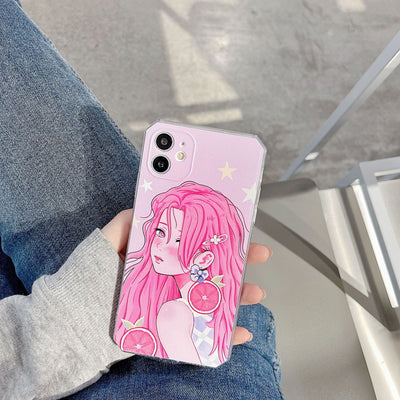 Funda Octagonal de Silicona Transparente para Celular - Image 11