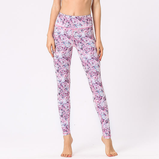 Pantalones de Yoga Cintura Alta con Estampado Digital - Image 8