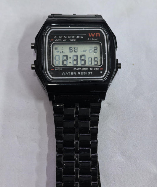 Reloj Digital LED Acero Harajuku A159 Multifunción Estilo Urbano - Image 11