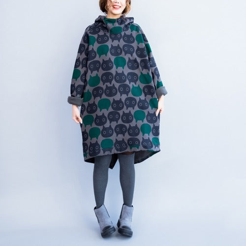 Suéter Hoodie Estampado Grueso para Mujer - Image 5