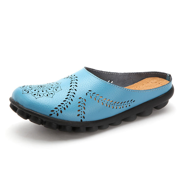 Pantuflas Cómodas para Mamá - Zapatos Casuales Planos Tipo Mocasín