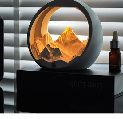 Lámpara Aromaterápica Nocturna con Piedra Perfumada - Decoración Atmosférica Creativa - Image 13