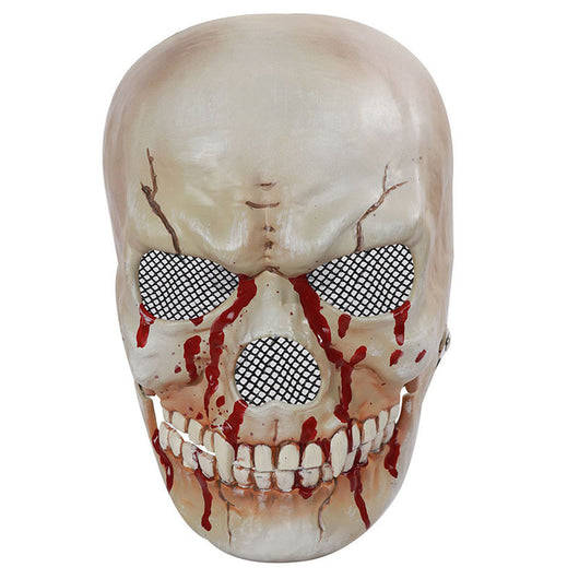 Máscara Cráneo Halloween con Mandíbula Móvil Realista - Image 9