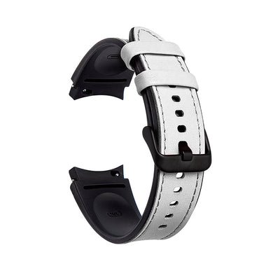 Correa Watch4 Clásica de Silicona y Cuero - Image 4