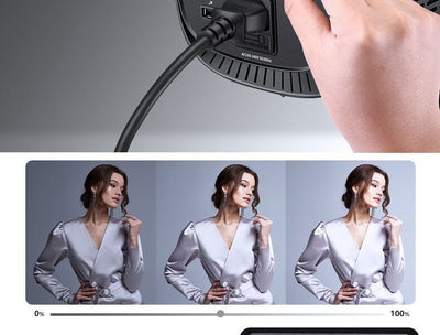 Luz LED Studio Profesional para Transmisiones en Vivo con Softbox y Soportes - Image 18
