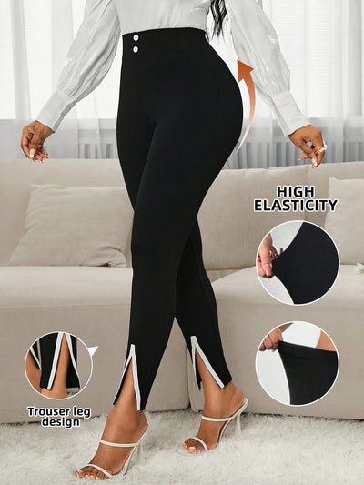 Pantalones Slim Fit Elegantes para Oficina y Diario - Image 12