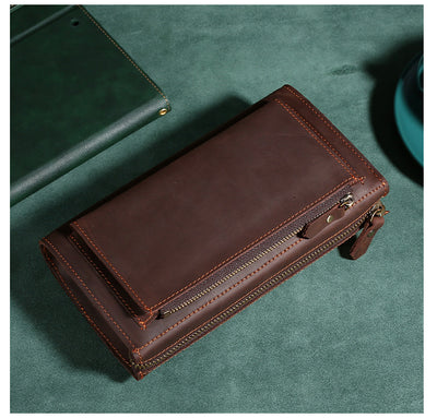 Billetera Móvil de Cuero Premium Capacidad Grande - Image 35