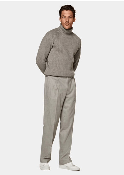 Suéter de Cuello Alto en Cashmere para Hombre - Pullover Elegante y Sofisticado - Image 21