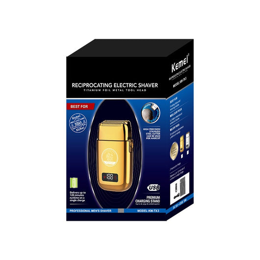 Afeitadora Eléctrica Profesional con Pantalla LCD y Cuerpo Metálico - Image 4